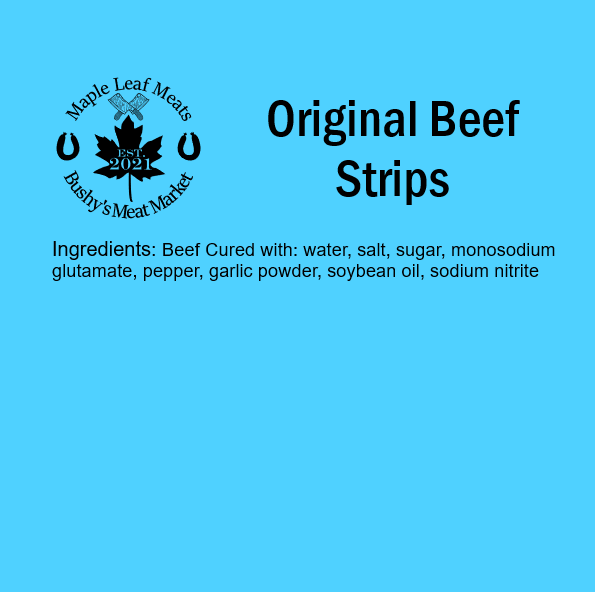 Original Beef Strips - Jerky