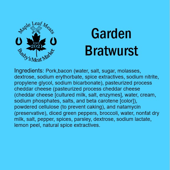 Garden Bratwurst