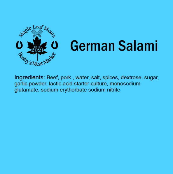 Pat's German Salami