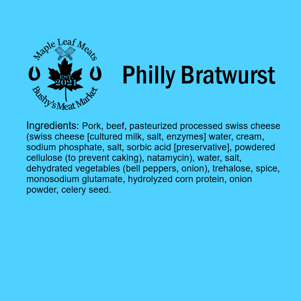 Philly Bratwurst
