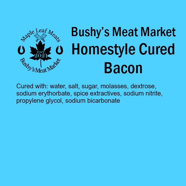 Homestyle Cured Bacon