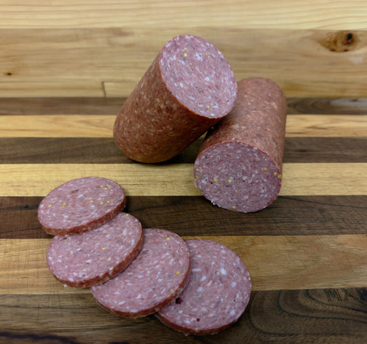 Garlic & Mustard Seed Summer Sausage