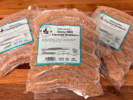 Sassy BBQ Bratwurst