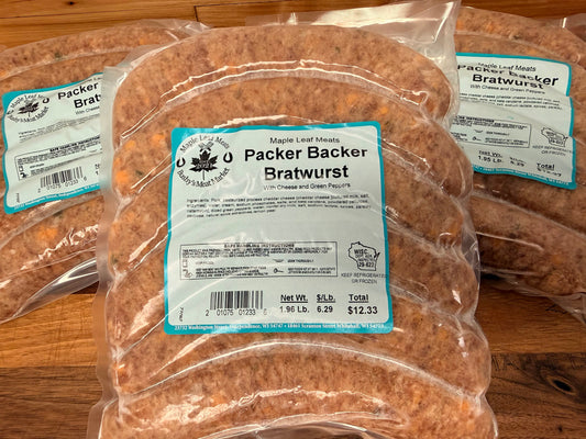 Packer Backer Bratwurst