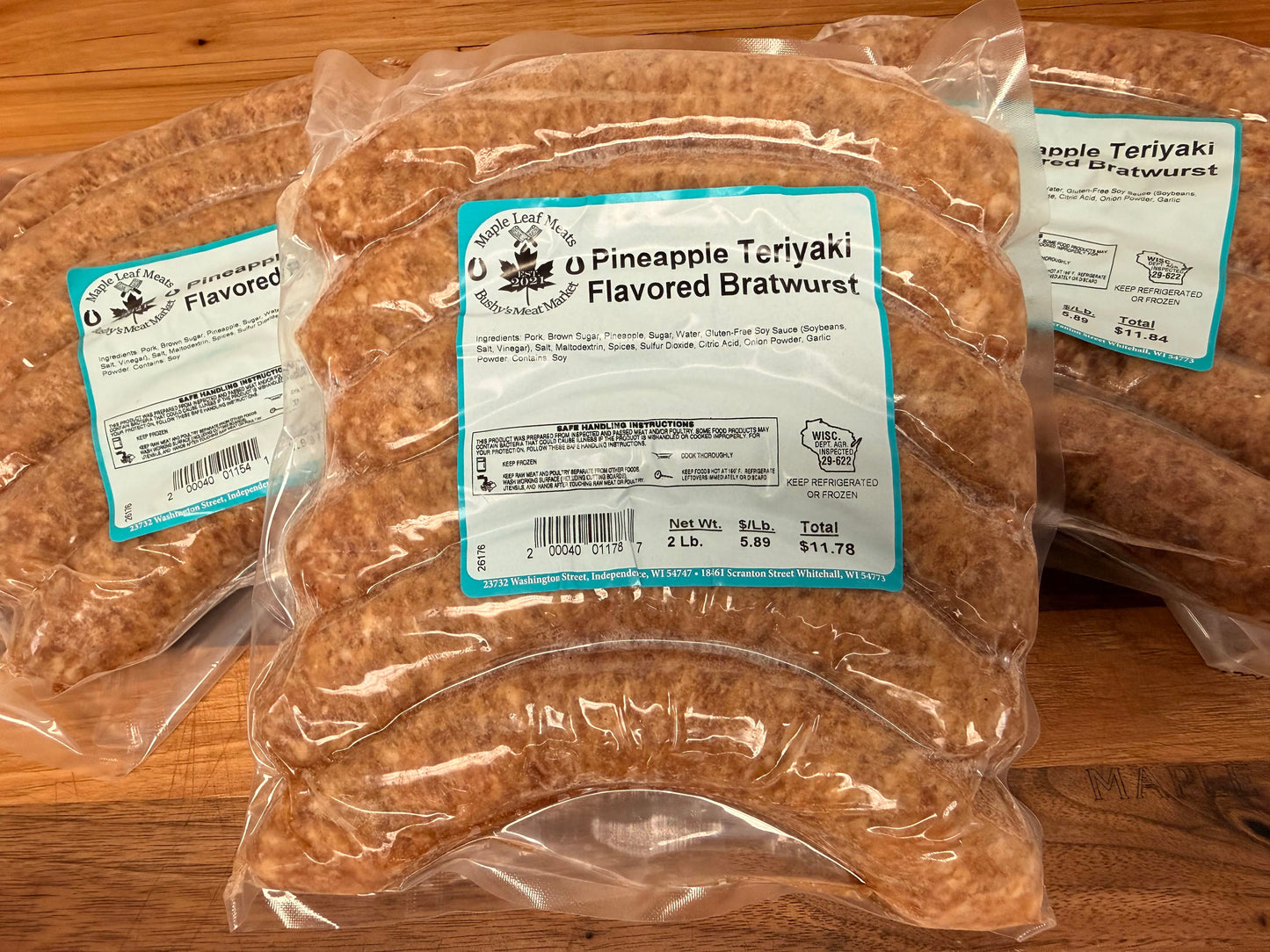 Pineapple Teriyaki Bratwurst