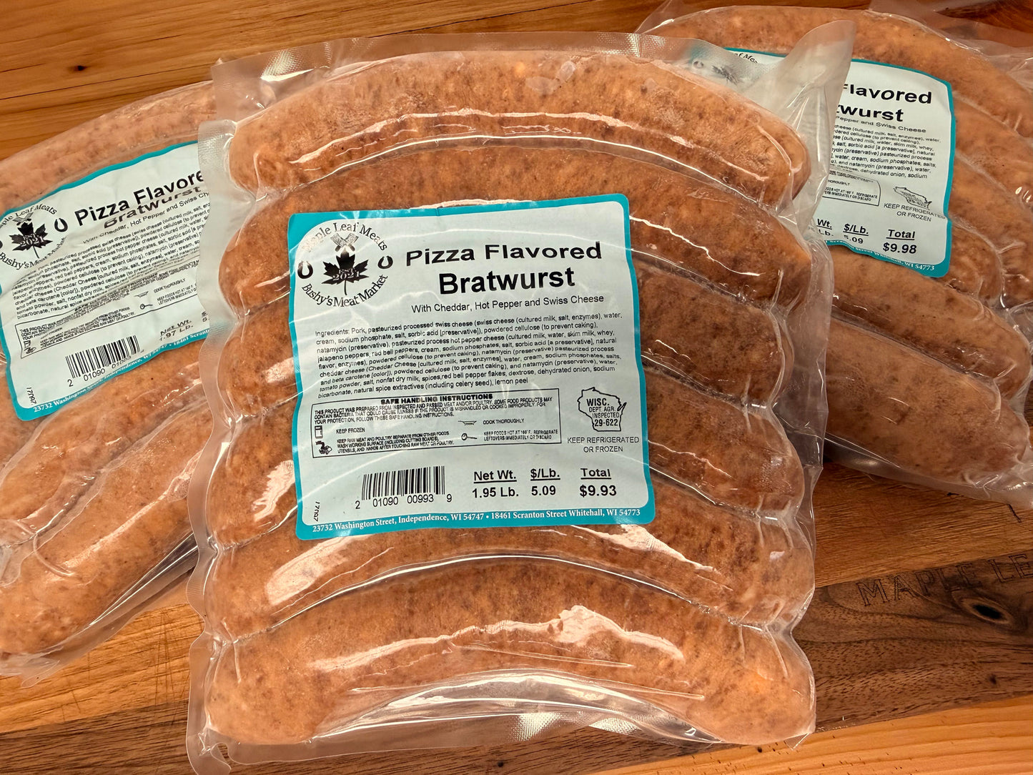 Pizza Bratwurst