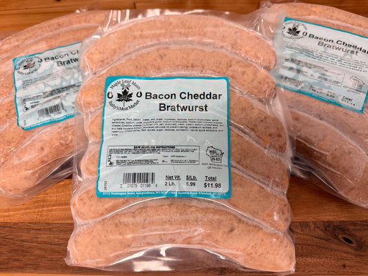 Bacon Cheddar Bratwurst