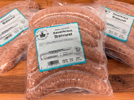 Sauerkraut Bratwurst
