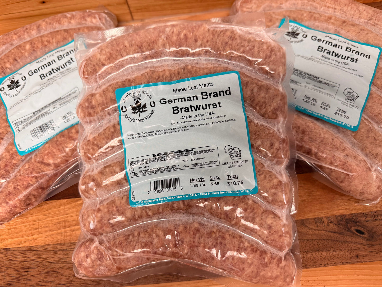 German Brand Bratwurst