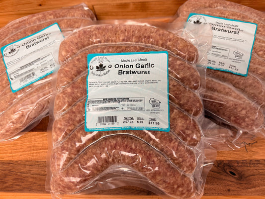 Onion Garlic Bratwurst