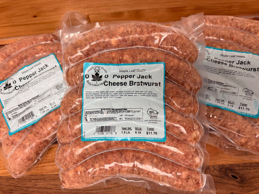 Pepper Jack Bratwurst