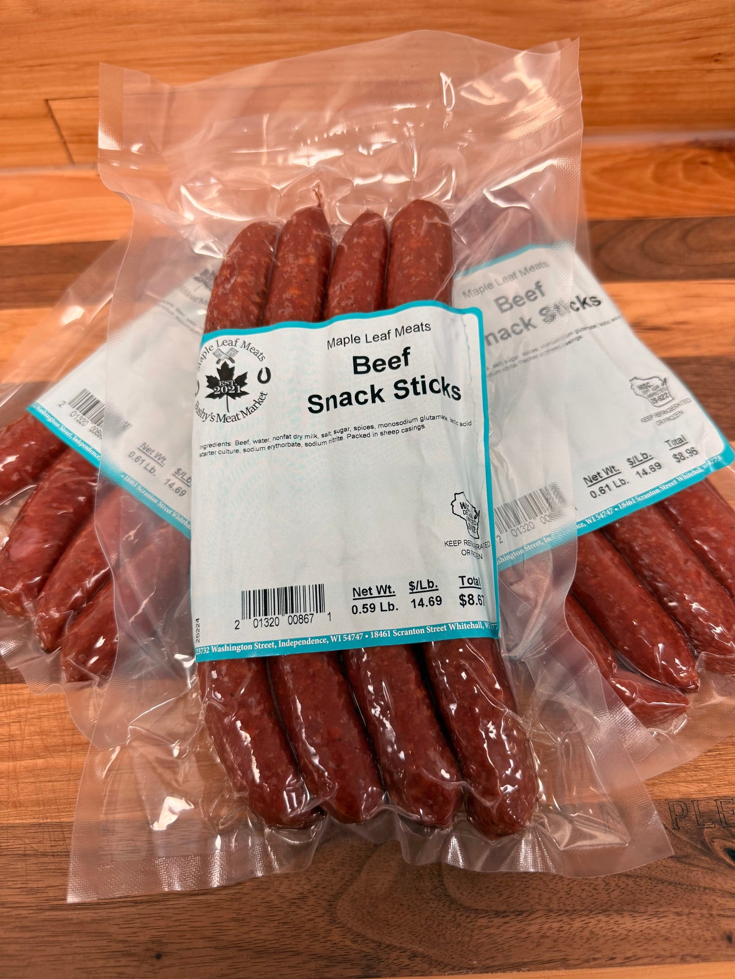 All Beef Snack Sticks