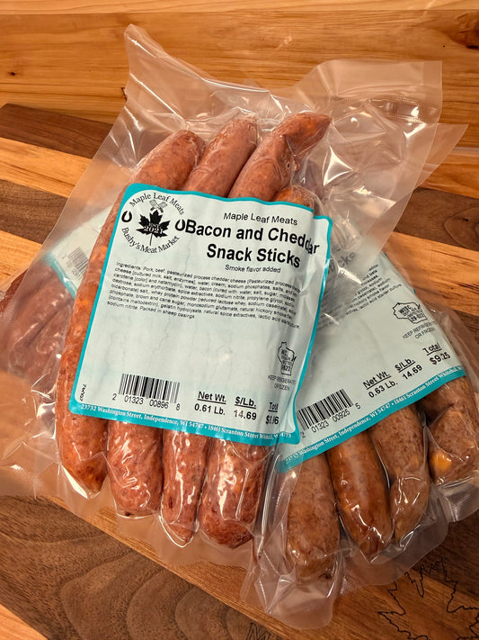 Bacon & Cheddar Snack Sticks