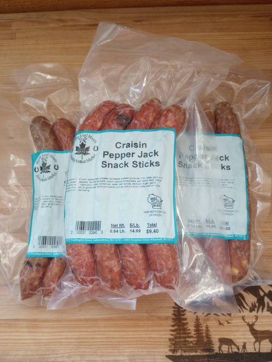 Craisin Pepper Jack Snack Sticks