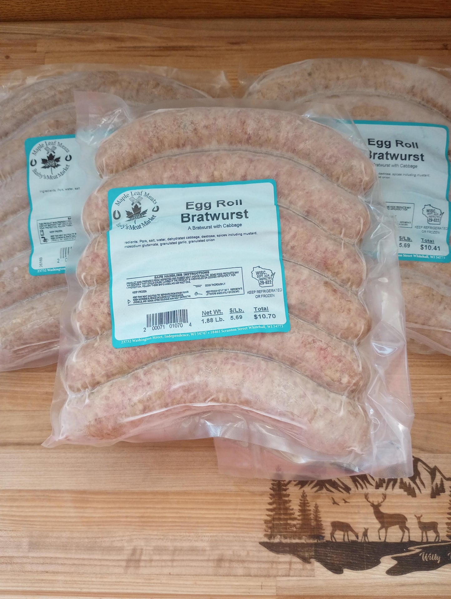 Egg Roll Bratwurst