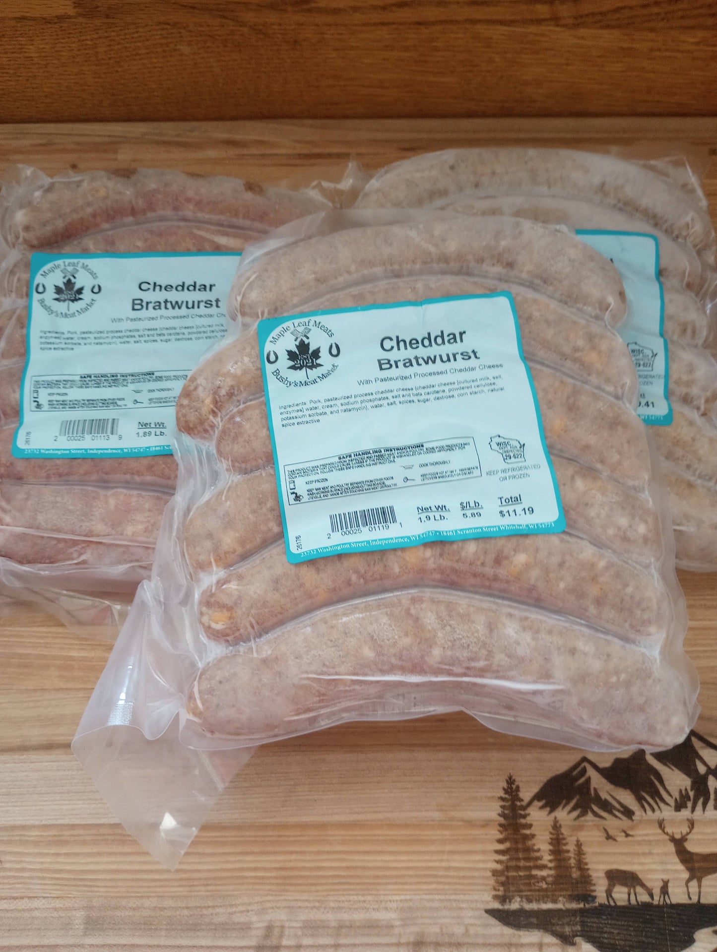 Cheddar Bratwurst