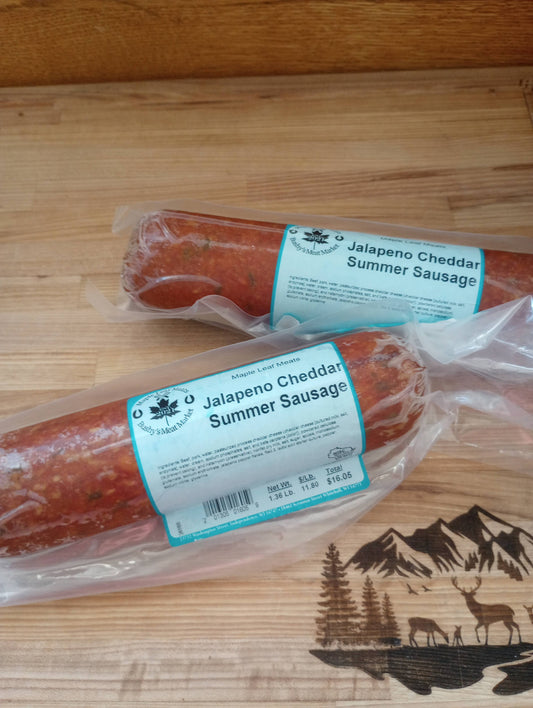 Jalapeno Cheddar Summer Sausage