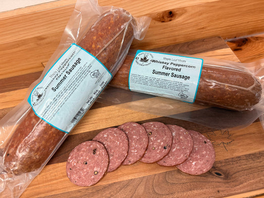 Whiskey Jack Peppercorn Summer Sausage