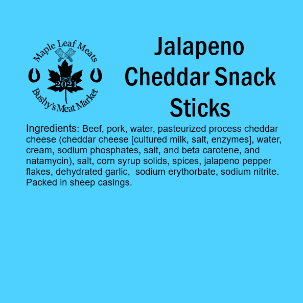 Jalapeno Cheddar Snack Sticks