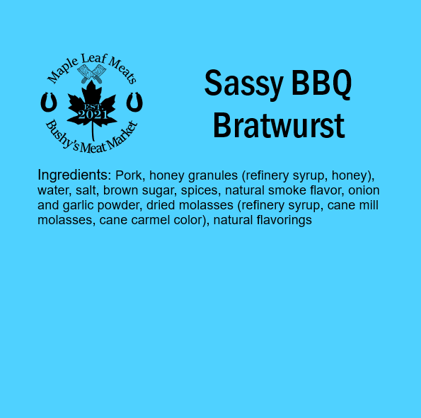 Sassy BBQ Bratwurst